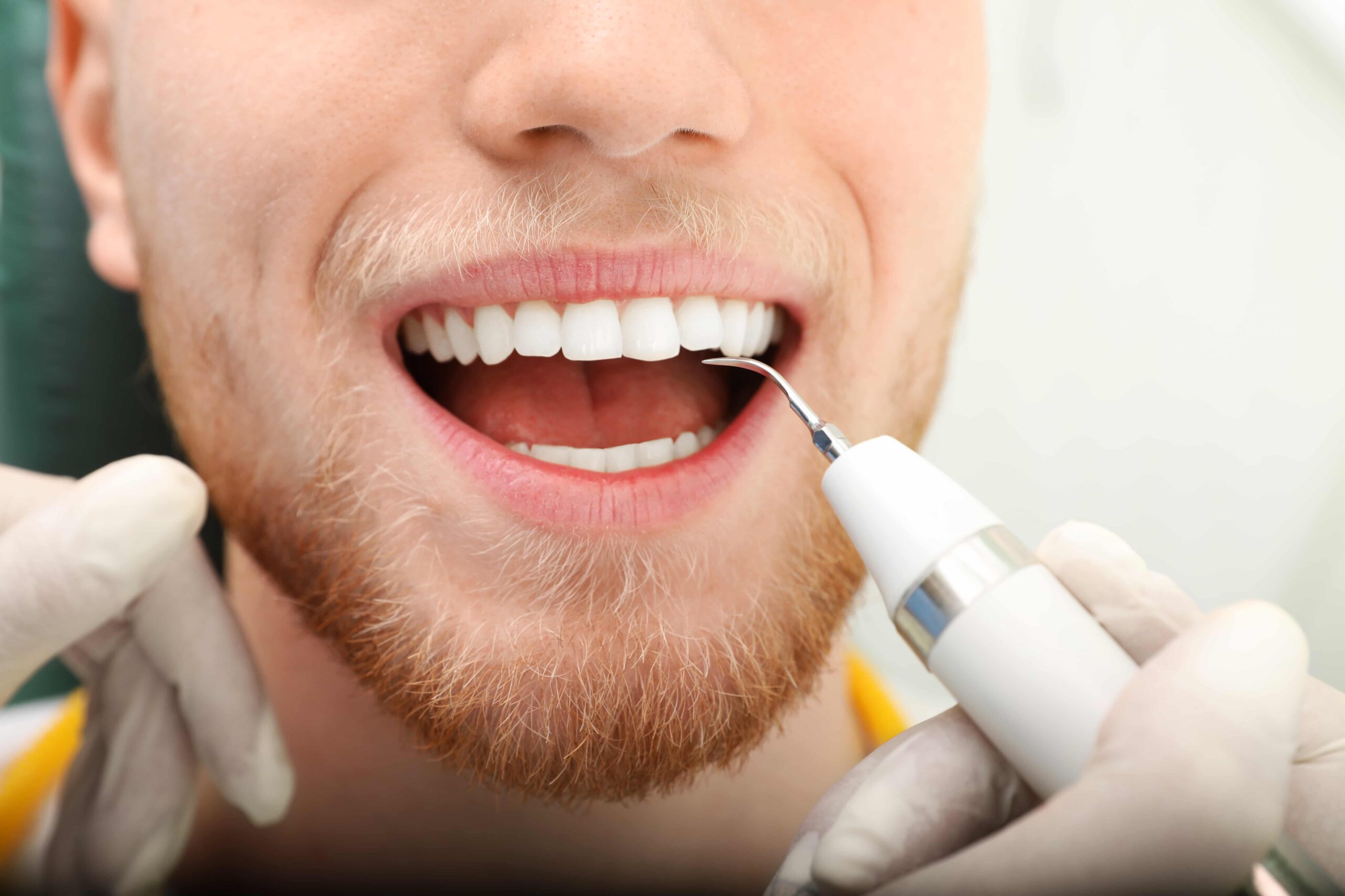 Professional dentist working with a patient in Manhattan